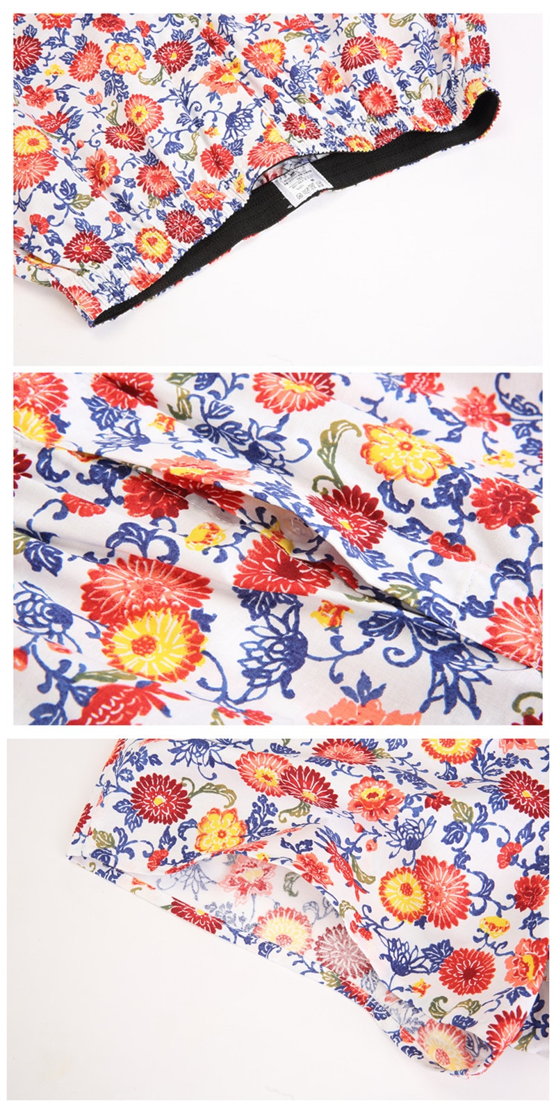 Men's Printed Underwear with Elastic Waistband Set 4 pcs