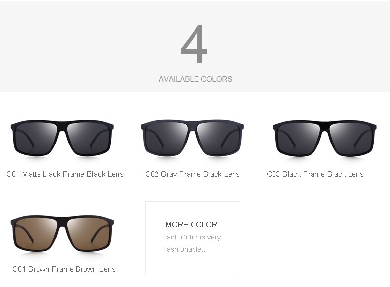 Men's Classic Polarized Sunglasses