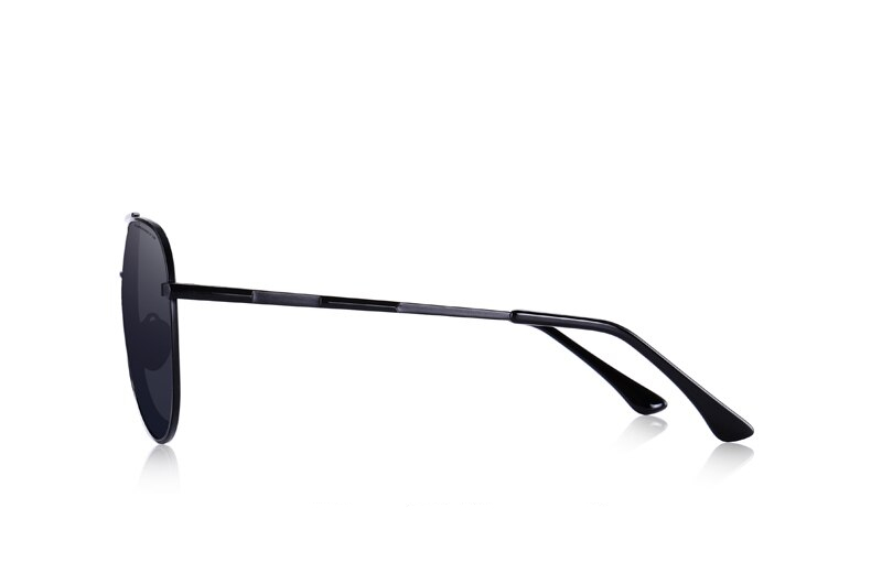 Men's Classic Pilot HD Polarized Sunglasses
