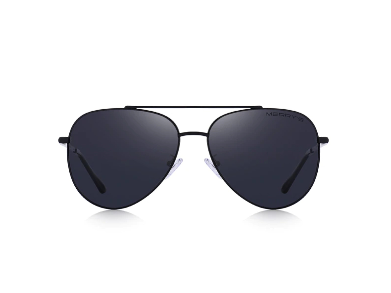 Men's Classic Pilot HD Polarized Sunglasses
