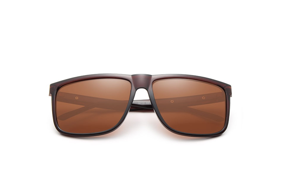 Men's Classic Square Polarized Sunglasses