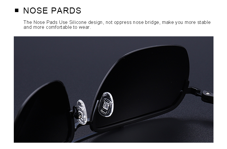 Men's Classic Rectangle Sunglasses
