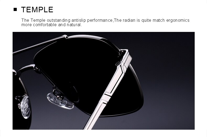 Men's Classic Aviator Sunglasses