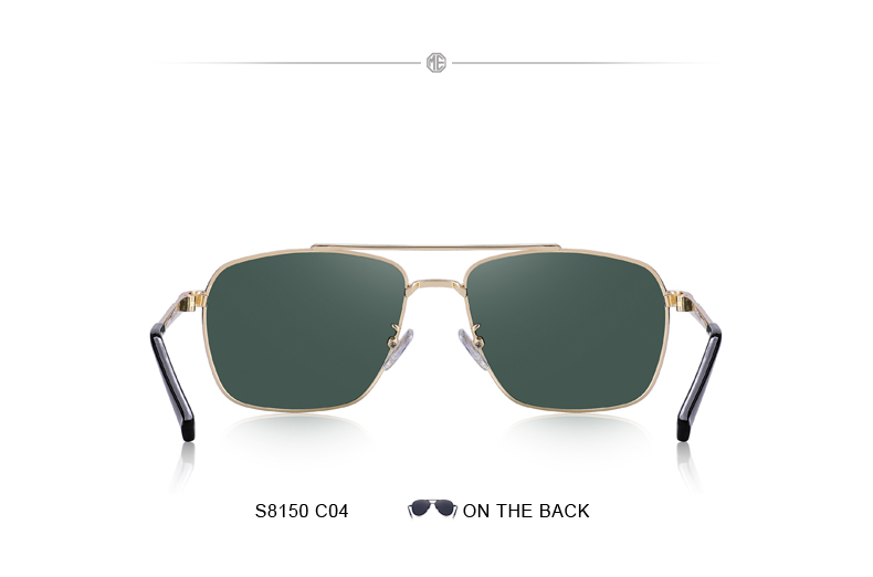Men's Classic Aviator Sunglasses