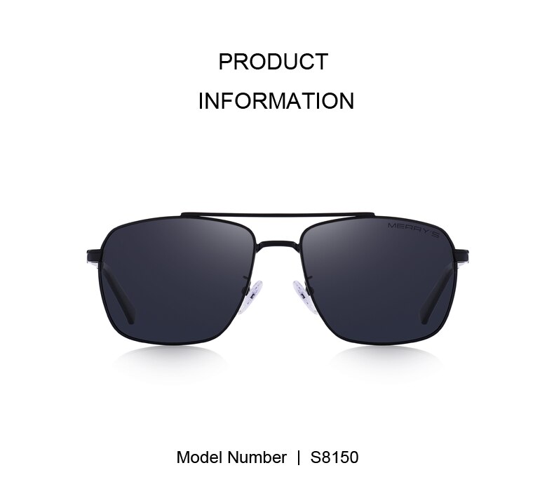 Men's Classic Aviator Sunglasses