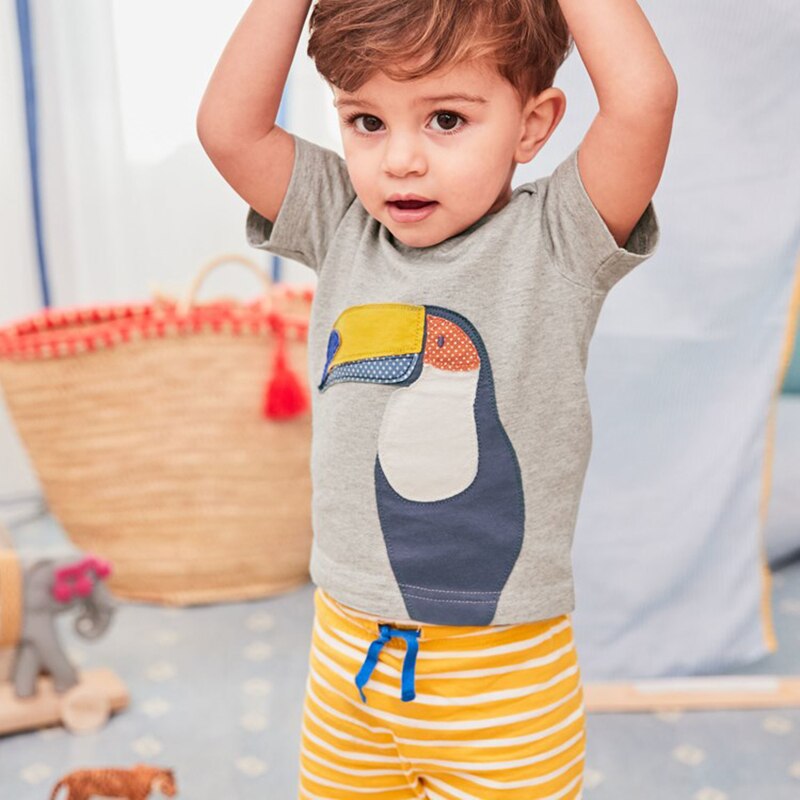 Boy's Summer Striped Clothing Set