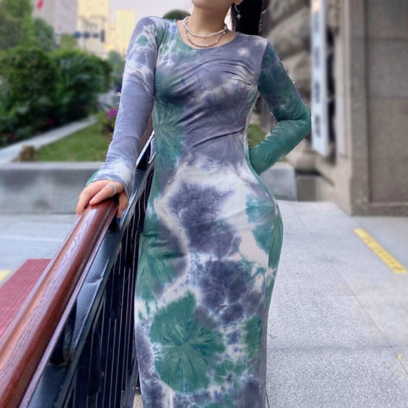 Women's Turtleneck Maxi Dress