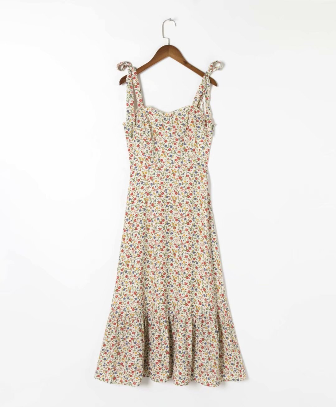 Women's Casual Ruffled Maxi Dress
