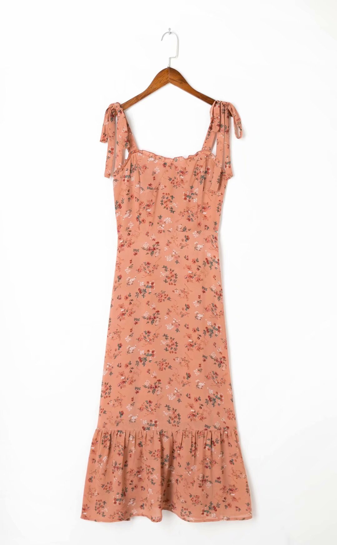 Women's Casual Ruffled Maxi Dress