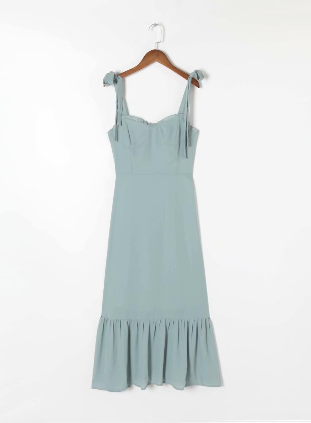 Women's Casual Ruffled Maxi Dress