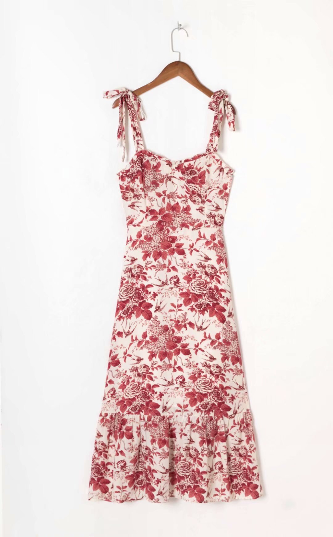 Women's Casual Ruffled Maxi Dress