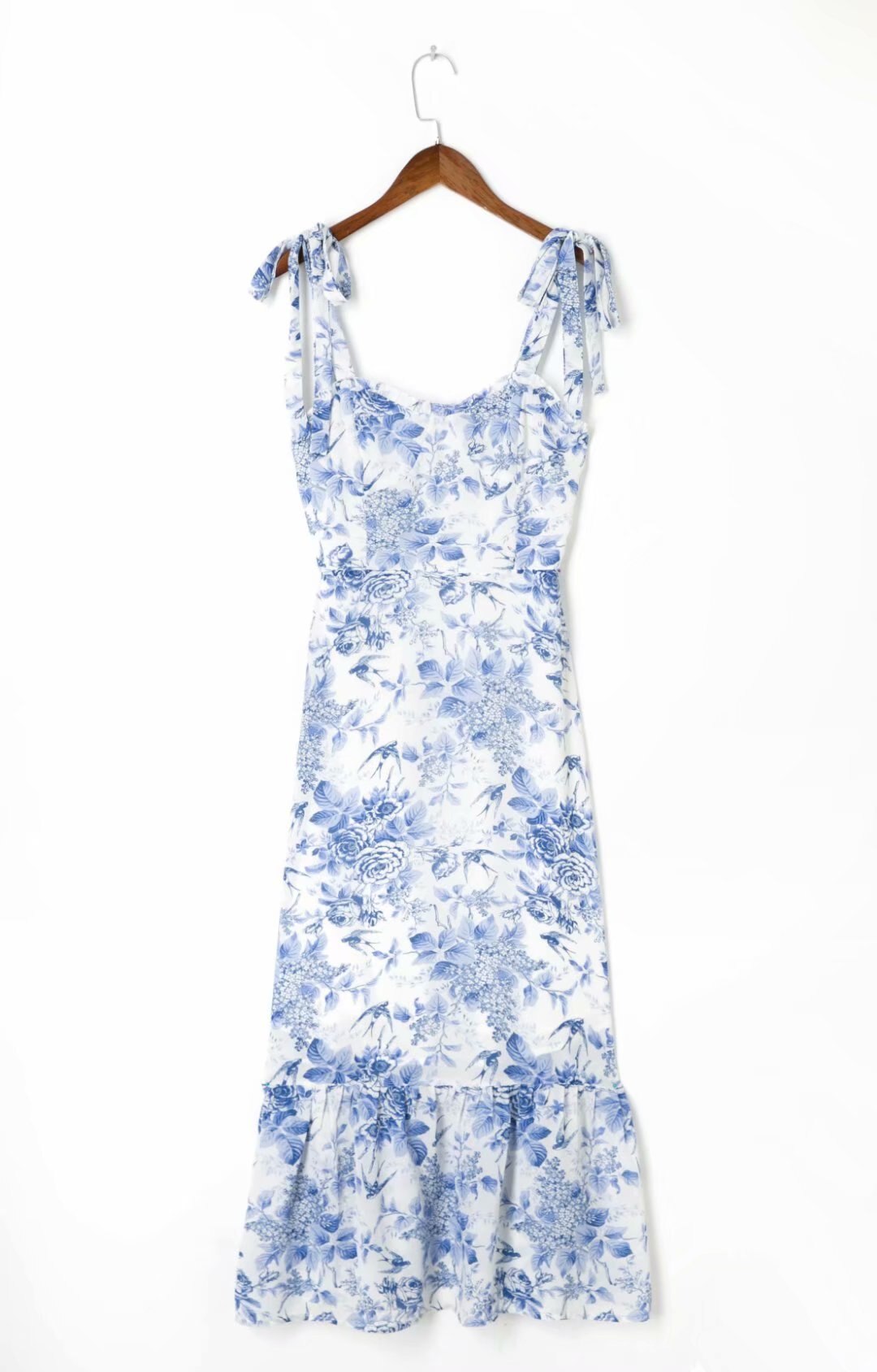 Women's Casual Ruffled Maxi Dress