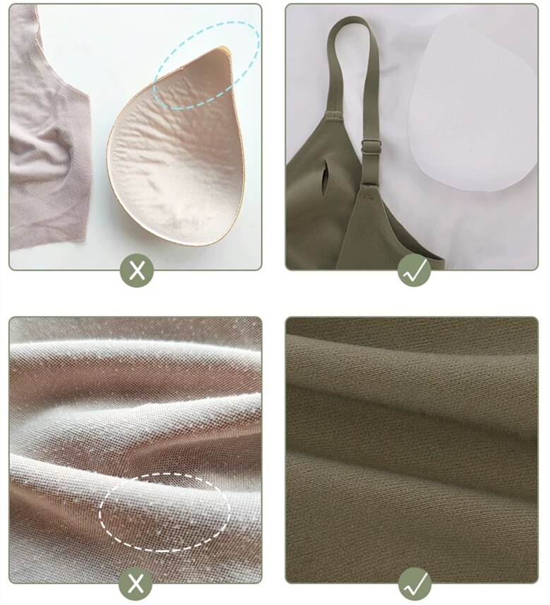 Women's Seamless Wire Free Bra