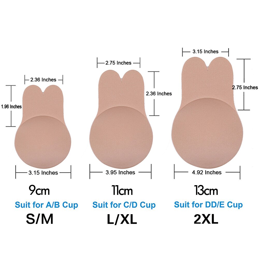 Women's Invisible Self Adhesive Silicone Bra