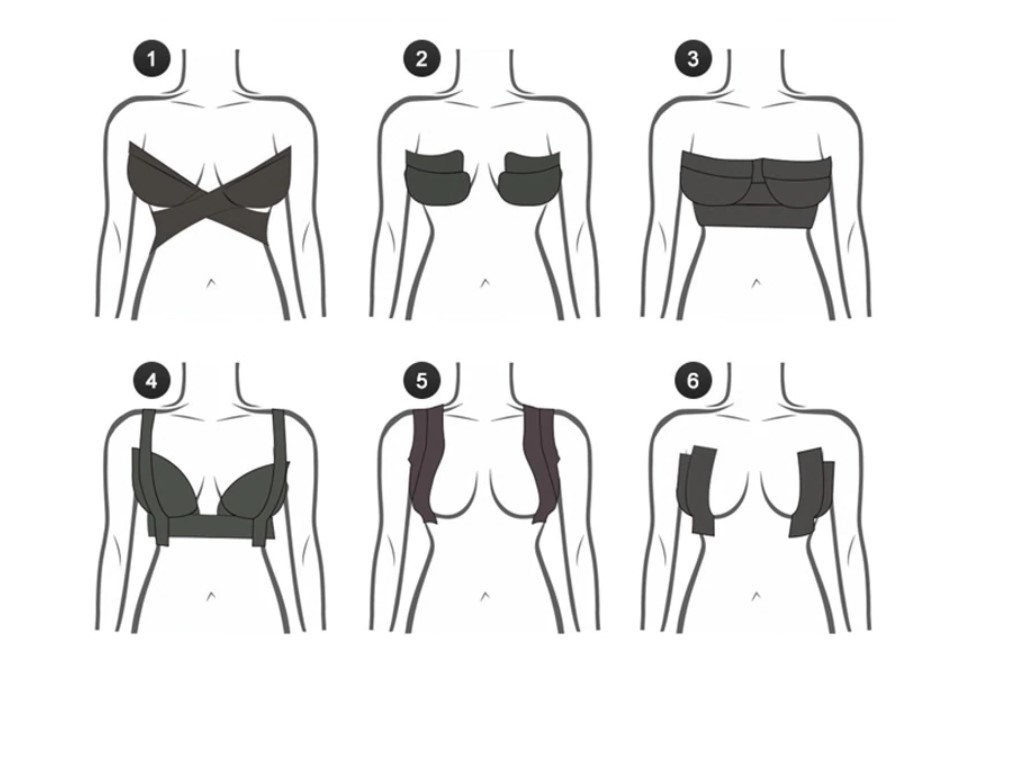 Invisible Breast Leaft Tape