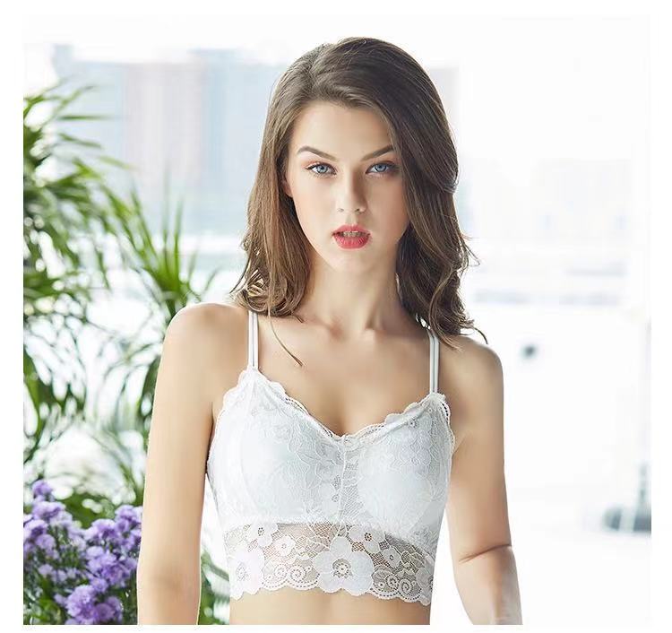 Women's Long Lace Bra