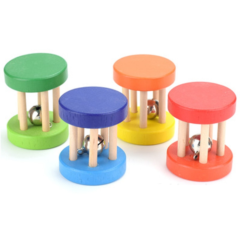 Five Post Wooden Musical Toy and Rattle Five Post Wooden Musical Toy and Rattle
